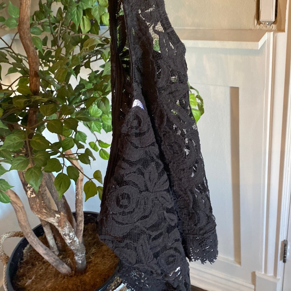 Xhilaration Black Lace Top - Picture 9 of 16